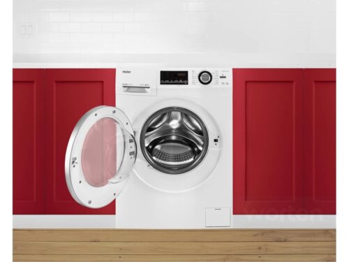 Máquina de Lavar Roupa HAIER HW80-BP14636N-IB (8 kg - 1400 rpm - Branco) - Image 3