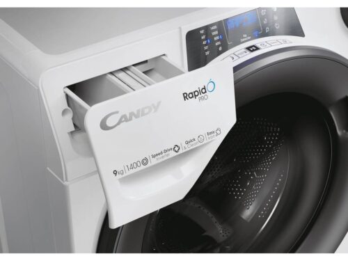 Máquina de Lavar Roupa CANDY RP 496BWMR/1-S (9 kg - 1400 rpm - Branco) - Image 3