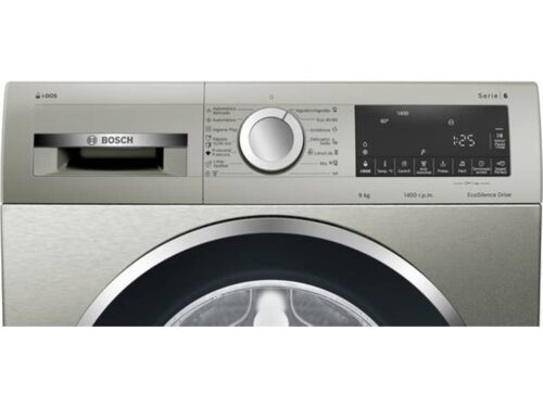 Máquina de Lavar Roupa BOSCH i-DOS WGG244AXES (9 kg - 1400 rpm - Inox) - Image 2