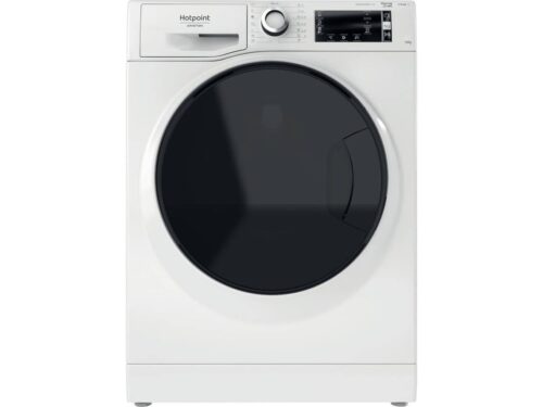 Máquina de Lavar Roupa HOTPOINT NLCD 10468 WD AW EUN (10 kg - 1400 rpm - Branco)
