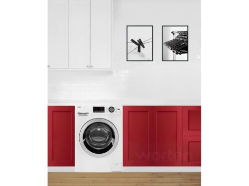 Máquina de Lavar Roupa HAIER HW80-BP14636N-IB (8 kg - 1400 rpm - Branco) - Image 2