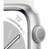 APPLE Watch Series 8 GPS 41 mm Prateado com Bracelete Desportiva Branca - Image 3