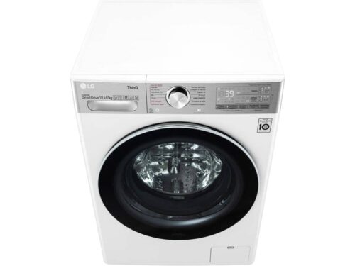 Máquina de Lavar e Secar Roupa LG F4DV9510P2W (7/10.5 kg - 1400 rpm - Branco) - Image 4