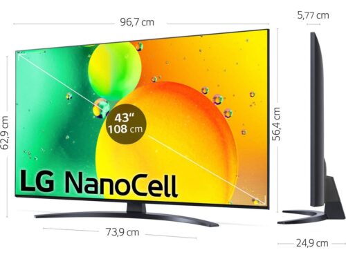 TV LG 43NANO766QA (Nano Cell - 43'' - 109 cm - 4K Ultra HD - Smart TV) - Image 2