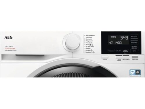 Máquina de Lavar Roupa AEG LFR6114O4B (10 kg - 1400 rpm - Branco) - Image 2
