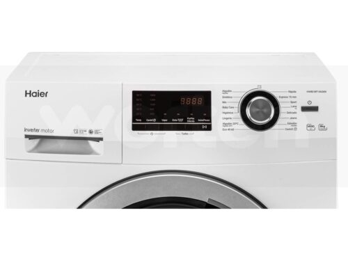 Máquina de Lavar Roupa HAIER HW80-BP14636N-IB (8 kg - 1400 rpm - Branco) - Image 4
