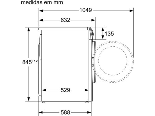 Máquina de Lavar Roupa BALAY 3TS3104BD (10 kg - 1400 rpm - Branco) - Image 3
