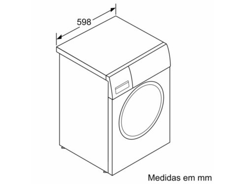 Máquina de Lavar Roupa BOSCH WGG25400ES (10 kg - 1400 rpm - Branco) - Image 6