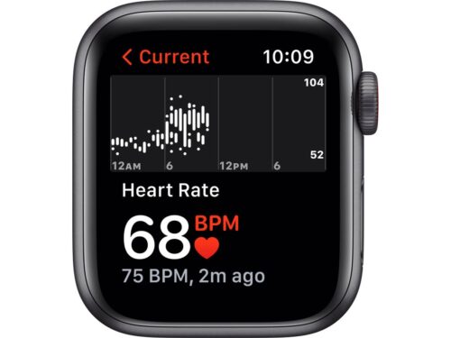 APPLE Watch SE GPS+Cellular 40 mm Cinzento Sideral com Bracelete Desportiva Meia-noite - Image 4