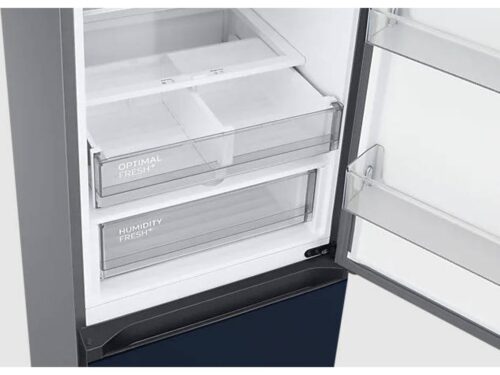 Frigorífico Combinado SAMSUNG Bespoke RB38A7B4D41 (No Frost - 203 cm - 390 L - Azul) - Image 5
