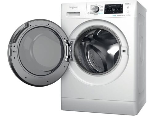 Máquina de Lavar e Secar Roupa WHIRLPOOL FFWDD 1174269 SBV SPT (7/11 kg - 1400 rpm - Inox) - Image 4