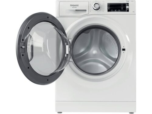 Máquina de Lavar Roupa HOTPOINT NLCD 10468 WD AW EUN (10 kg - 1400 rpm - Branco) - Image 4