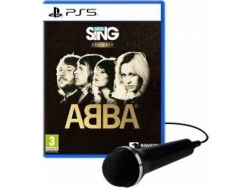 Jogo PS5 Let's Sing Abba + 1 Microfone