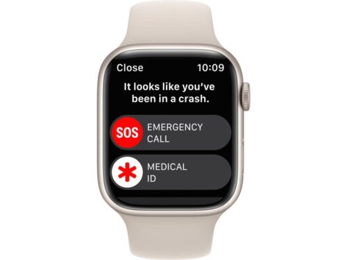 APPLE Watch Series 8 GPS 45 mm Luz das Estrelas com Bracelete Desportiva Luz das Estrelas - Image 4