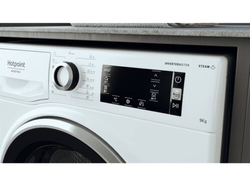 Máquina de Lavar Roupa HOTPOINT NLCD 946 WC A EU N (9 kg - 1400 rpm - Branco) - Image 3
