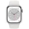 APPLE Watch Series 8 GPS 41 mm Prateado com Bracelete Desportiva Branca - Image 2