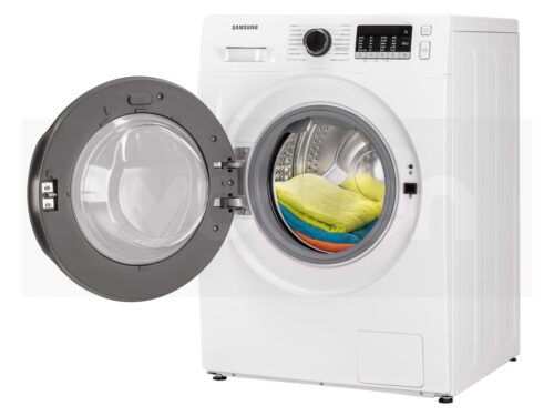 Máquina de Lavar e Secar Roupa SAMSUNG WD80TA046BE/EP (5/8 kg - 1400 rpm - Branco) - Image 4