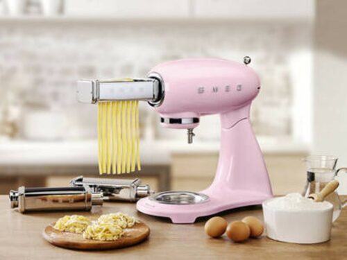 Robô de Cozinha SMEG SMF03PKEU (4.8 L - 800 W - 6 cessórios) - Image 6