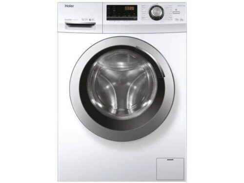 Máquina de Lavar Roupa HAIER HW80-BP14636N-IB (8 kg - 1400 rpm - Branco)