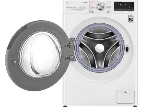 Máquina de Lavar e Secar Roupa LG F4DV7010S2W (7/10.5 kg - 1400 rpm - Branco) - Image 5