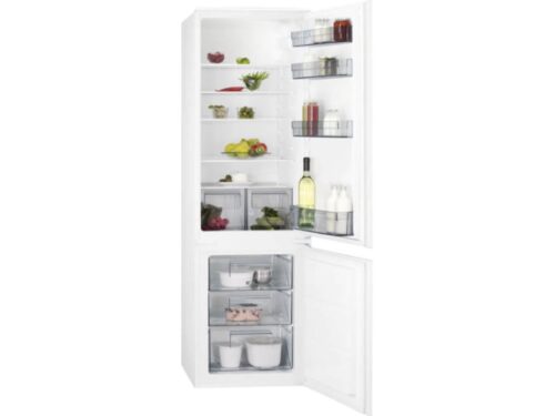 Frigorífico Combinado Encastre AEG SCB418F3LS (Low Frost - 177.2 cm - 267 L - Branco)