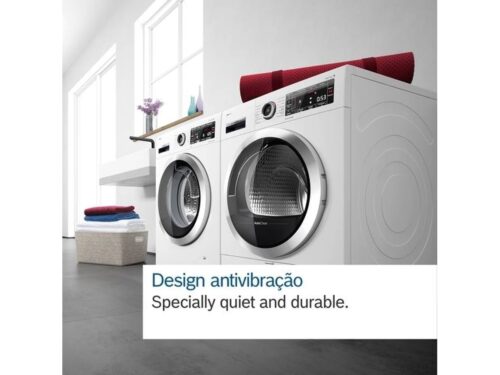 Máquina de Secar Roupa BOSCH WTR85T00ES (9 kg - Bomba de Calor - Branco) - Image 5