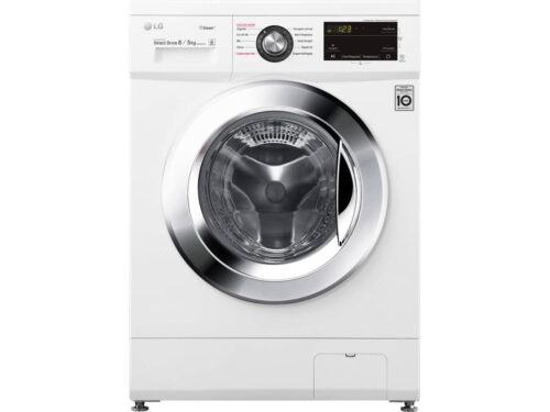 Máquina de Lavar e Secar Roupa LG F4J3TG5WD (5/8 kg - 1400 rpm - Branco)