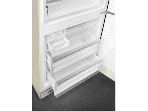 Frigorífico Combinado SMEG Anni 50 FAB38RCR5 (No Frost - 205 cm - 481 L - Creme) - Image 6