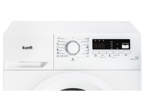 Máquina de Lavar Roupa KUNFT KWM5317 (8 kg - 1400 rpm - Branco) - Image 5