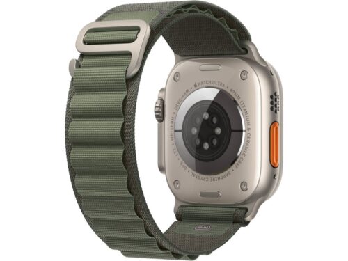 APPLE Watch Ultra GPS+Cellular 49 mm com Loop Alpine Verde (Tamanho L) - Image 3