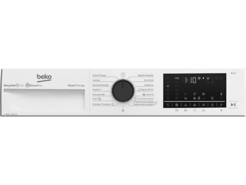 Máquina de Lavar Roupa BEKO SteamCure B3WFT58415W (8 kg - 1400 rpm - Branco) - Image 4