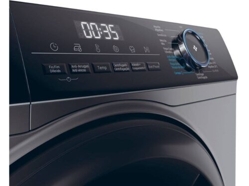 Máquina de Lavar Roupa HAIER HW90-B14939S8-IB (9 kg - 1400 rpm - Cinzento) - Image 4