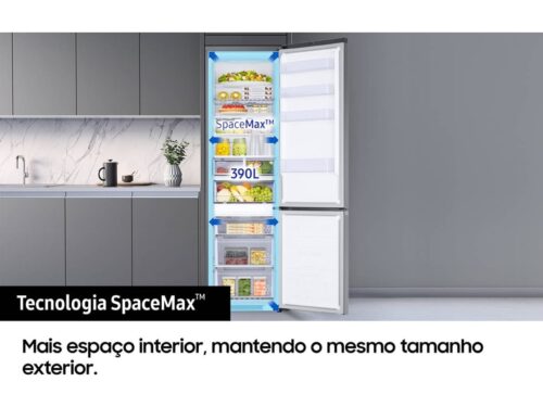 Frigorífico Combinado SAMSUNG Bespoke RB38A6B3DS9 (No Frost - 203 cm - 390 L - Inox) - Image 5