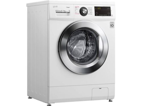 Máquina de Lavar e Secar Roupa LG F4J3TG5WD (5/8 kg - 1400 rpm - Branco) - Image 2