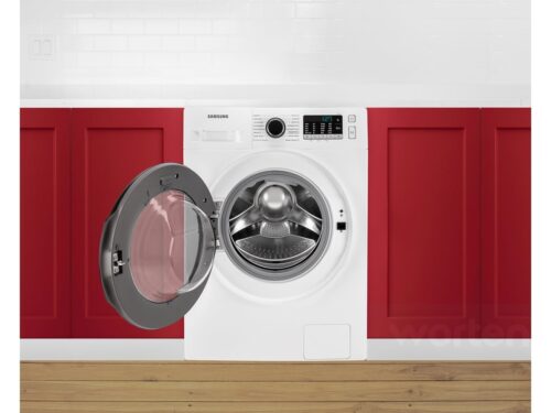 Máquina de Lavar e Secar Roupa SAMSUNG WD80TA046BE/EP (5/8 kg - 1400 rpm - Branco) - Image 3