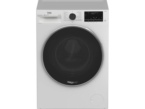 Máquina de Lavar Roupa BEKO Autodose Aquatech B5WFT510418WD (10 kg - 1400 rpm - Branco)