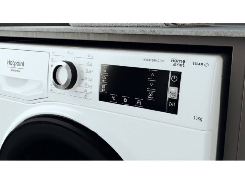 Máquina de Lavar Roupa HOTPOINT NLCD 10468 WD AW EUN (10 kg - 1400 rpm - Branco) - Image 3