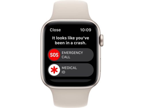 APPLE Watch SE GPS 44 mm Luz das Estrelas com Bracelete Desportiva Luz das Estrelas - Image 4