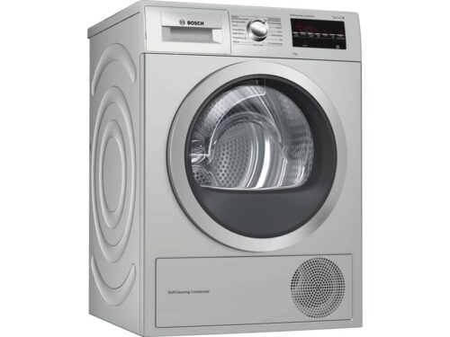 Máquina de Secar Roupa BOSCH WTG8729XEE (9 kg - Bomba de calor - Inox)