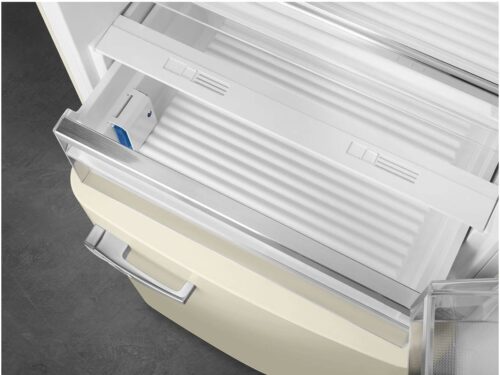 Frigorífico Combinado SMEG Anni 50 FAB38RCR5 (No Frost - 205 cm - 481 L - Creme) - Image 5