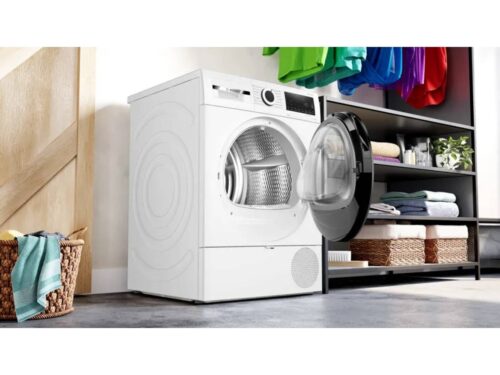 Máquina de Secar Roupa BOSCH WQG233D0ES (8 kg - Bomba de Calor - Branco) - Image 6