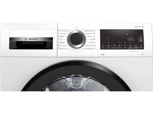 Máquina de Secar Roupa BOSCH WQG233D0ES (8 kg - Bomba de Calor - Branco) - Image 3