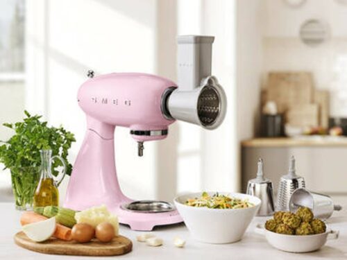 Robô de Cozinha SMEG SMF03PKEU (4.8 L - 800 W - 6 cessórios) - Image 4