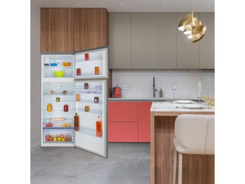 Frigorífico BEKO RDNE455E30DZXBN (No Frost - 185 cm - 406 L - Inox) - Image 3