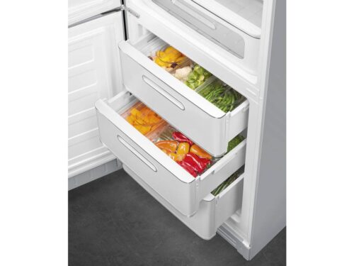 Frigorífico Combinado SMEG FAB32LSV5 (No Frost - 205 cm - 331 L - Cinzento) - Image 5