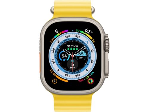 APPLE Watch Ultra GPS+Cellular 49 mm com Bracelete Ocean Amarela - Image 2