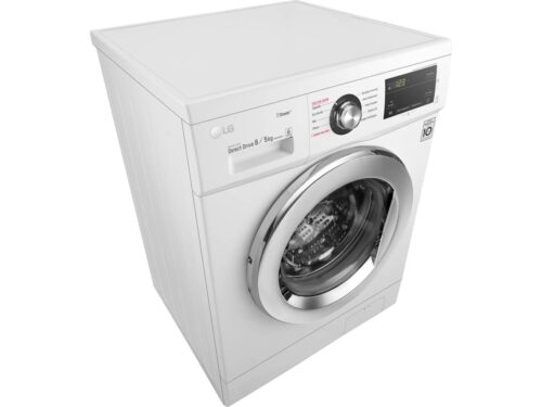 Máquina de Lavar e Secar Roupa LG F4J3TG5WD (5/8 kg - 1400 rpm - Branco) - Image 3