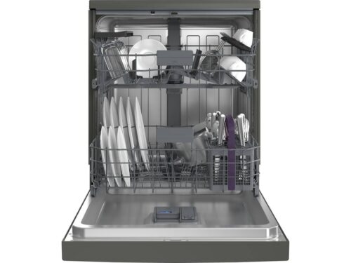 Máquina de Lavar Loiça BEKO Cornerintense BDFN26430GC (14 conjuntos - 60 cm - Cinzento Escuro) - Image 3