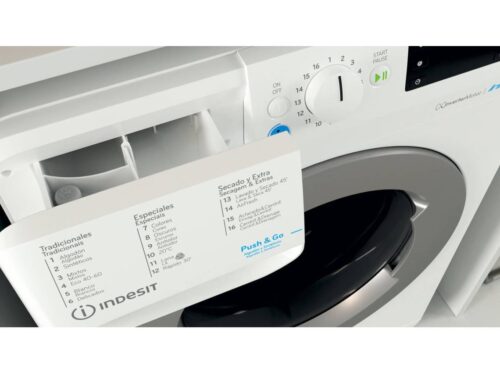 Máquina de Lavar e Secar Roupa INDESIT BDE 96436 9WS SPT 9 (6/9 kg - 1400 rpm - Branco) - Image 5