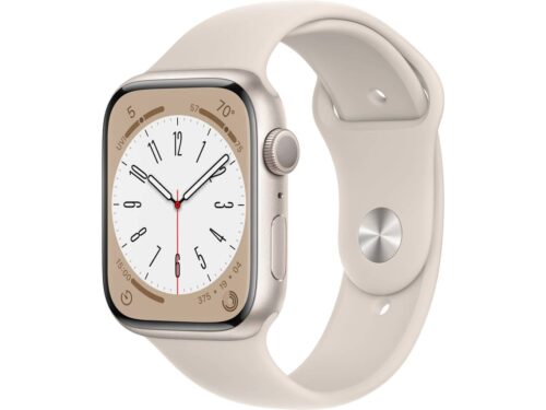 APPLE Watch Series 8 GPS 45 mm Luz das Estrelas com Bracelete Desportiva Luz das Estrelas